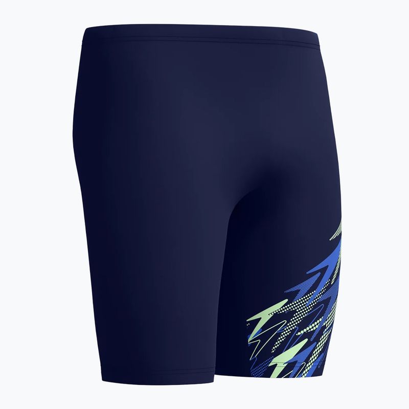 Men's swimming jammers Speedo Medley Logo Jammer peacoat/deep sapphire 3