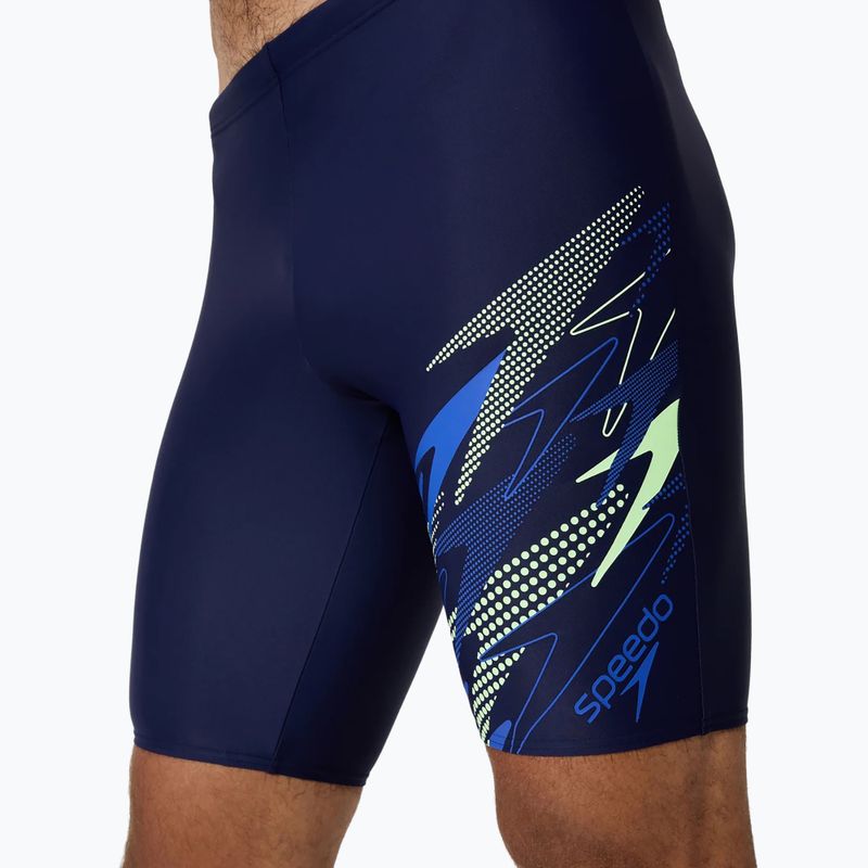 Men's swimming jammers Speedo Medley Logo Jammer peacoat/deep sapphire 8