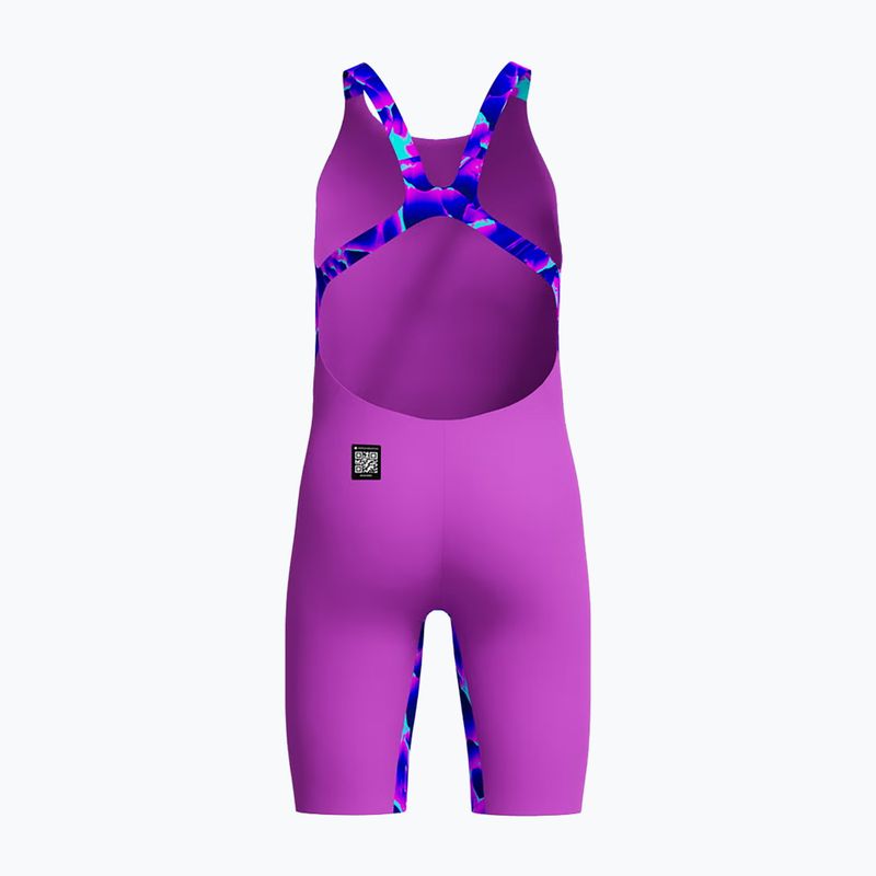 Children's one-piece swimsuit Speedo Fastskin Endurance+ Max Openback Kneeskin cavecurrent 2