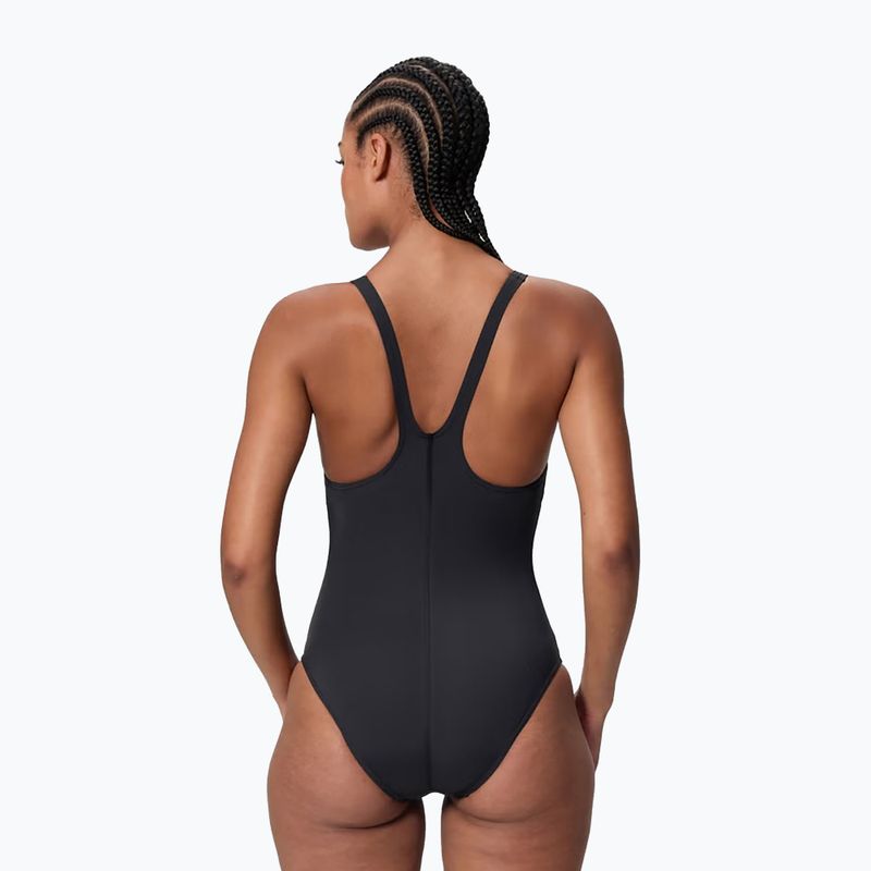 Women's one-piece swimsuit Speedo Hyperboom Butterfly Back anthracite/margarita pink 2