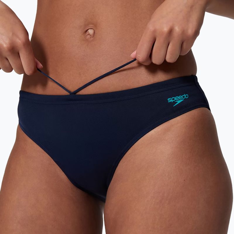 Women's two-piece swimsuitSpeedo Hyperboom Butterfly Back peacoat/deep sapphire 5