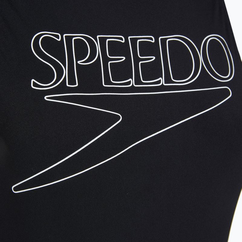 Ladies' one-piece swimsuit Speedo Endurance+ Logo Hydrasuit anthracite 5