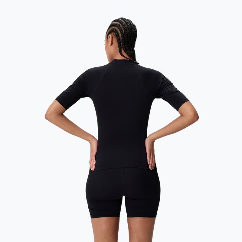 Women's swim T-shirt Speedo Endurance+ Rash Guard anthracite 2