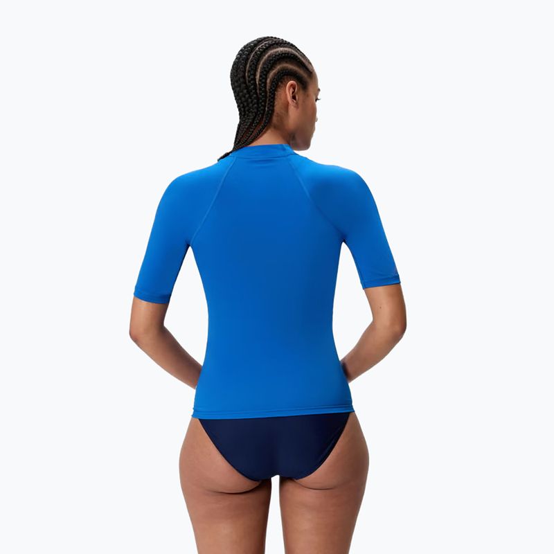 Women's swim T-shirt Speedo Endurance+ Rash Guard turkish sea 2