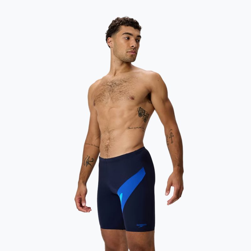 Men's swim jammers Speedo Hyperboom peacoat/deep sapphire 3