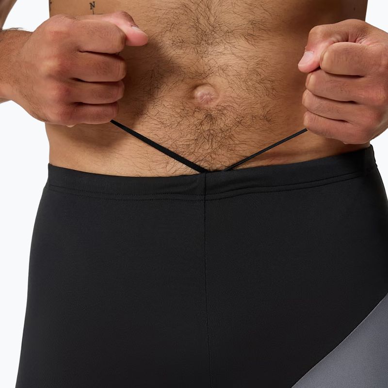 Men's swim jammers Speedo Hyperboom anthracite/coin grey 4