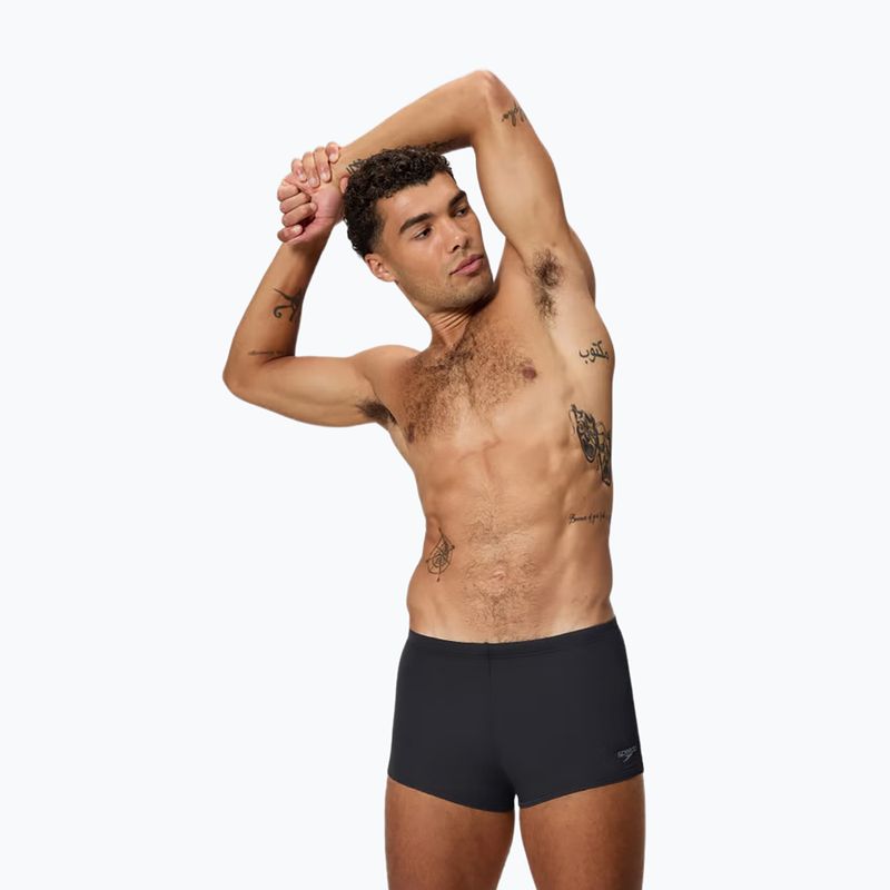 Men's swim boxers Speedo Hyperboom Aquashort anthracite/coin grey