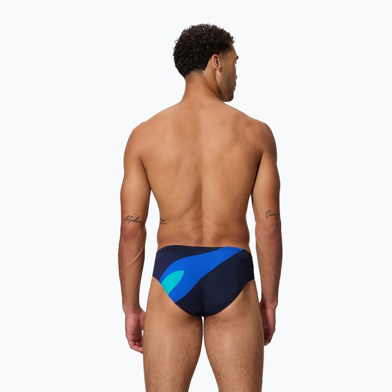 Men's swim briefs Speedo Hyperboom Brief peacoat/deep sapphire 2