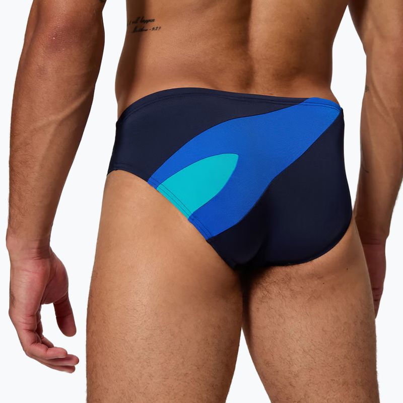 Men's swim briefs Speedo Hyperboom Brief peacoat/deep sapphire 5