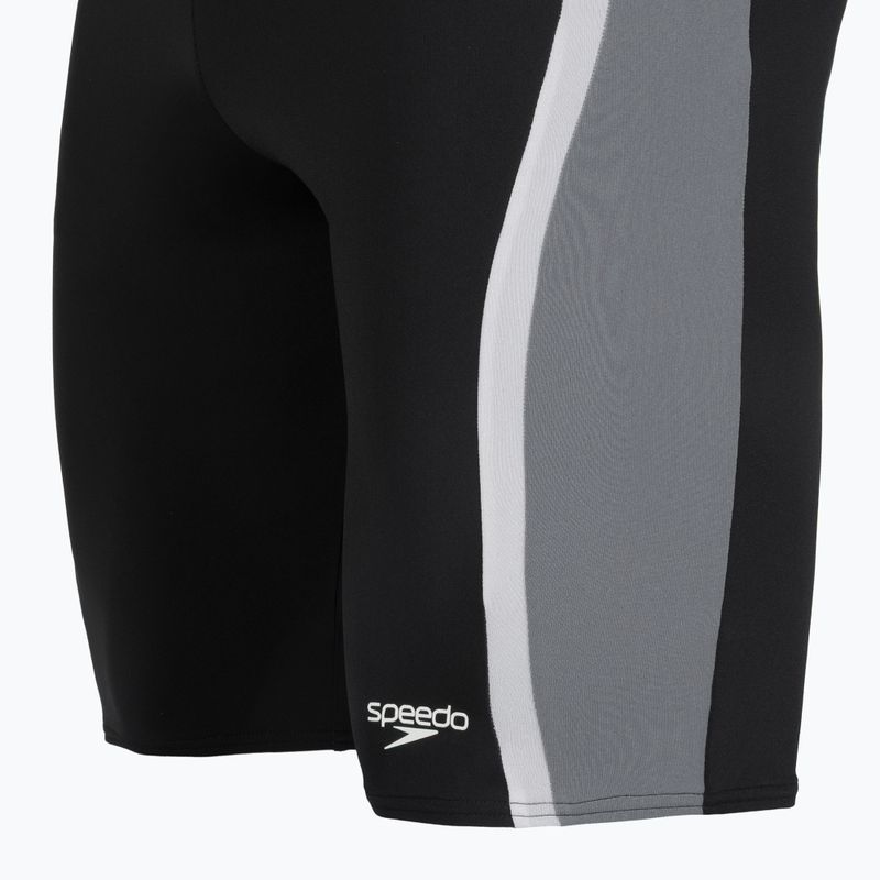 Men's swim jammers Speedo Solid Splice Jammer Anthracite/Lead Grey 4