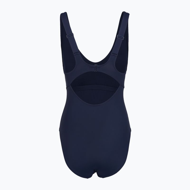 Ladies' one-piece swimsuit Speedo Sculpture Butterfly Back peacoat 2