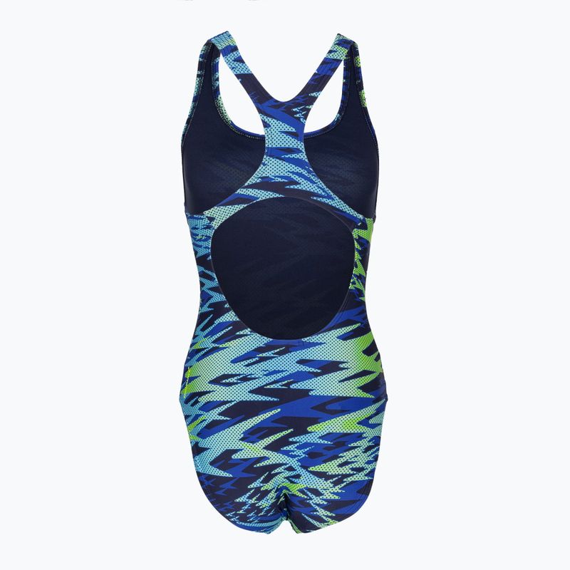 Ladies' one-piece swimsuit Speedo Hyperboom Print Medalist peacoat 7