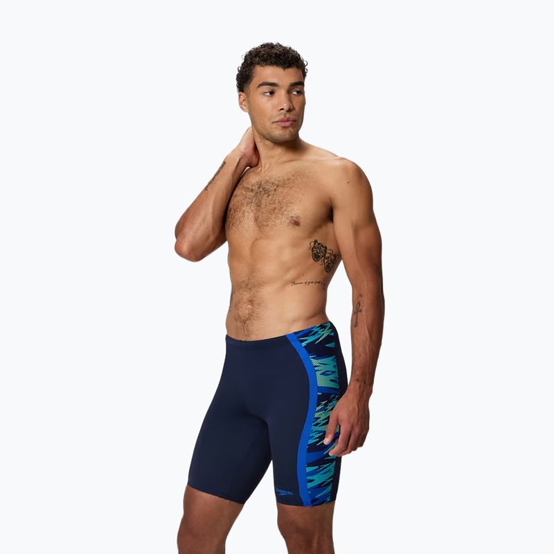 Men's swim jammers Speedo Hyper Boom splice peacoat/deep sapphire 3