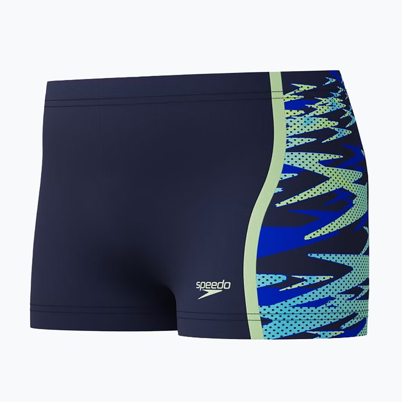 Swim boxers Speedo Hyperboom Splice Aquashort peacoat/deep sapphire 3
