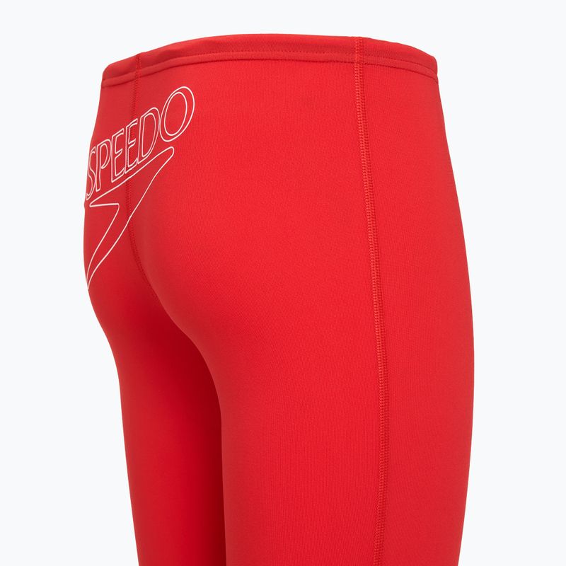 Children's swim jammers Speedo Endurance+ Logo Jammer high risk red 4