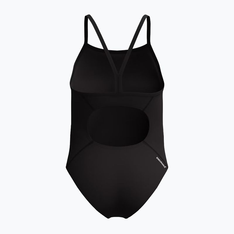 Children's one-piece swimsuit Speedo Endurance+ Logo Thinstrap anthracite 2