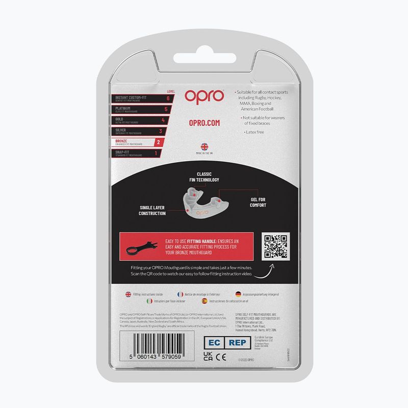 Opro GEN5 jaw protector white 9059-BRONZE 3