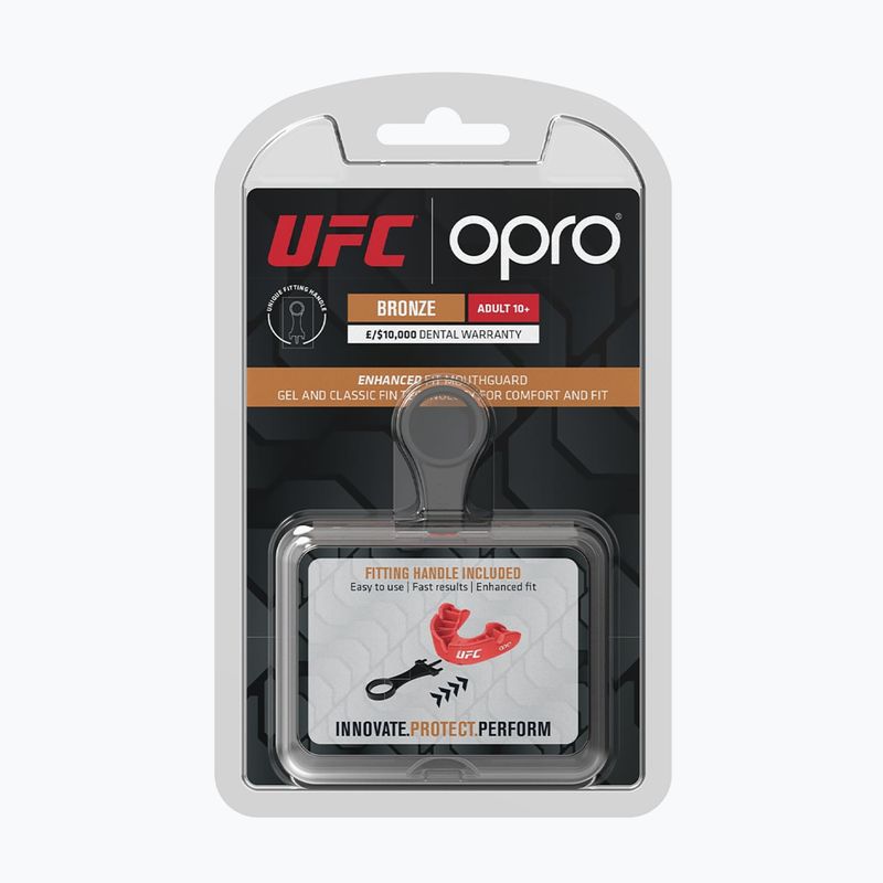 Opro UFC Bronze GEN2 red jaw protector 2