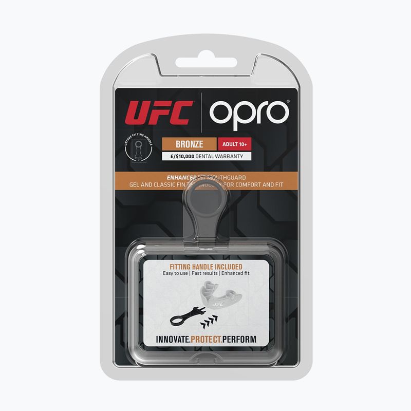 Opro UFC Bronze GEN2 white jaw protector 2