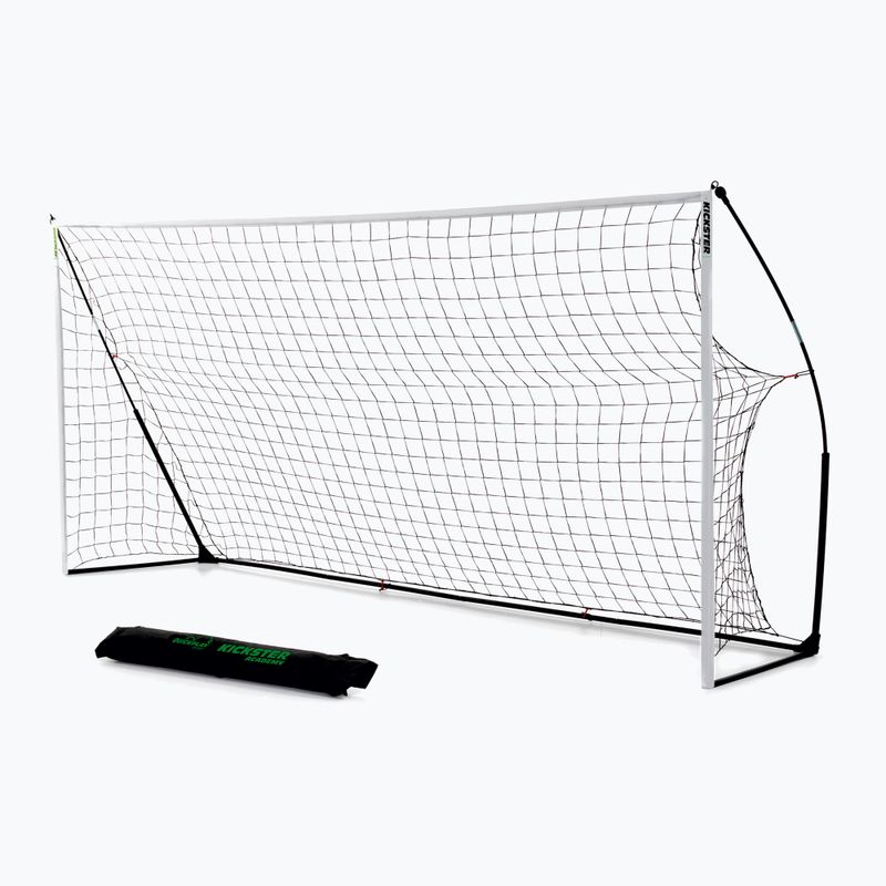 QuickPlay Kickster Academy football goal 365 x 180 cm white/black 2