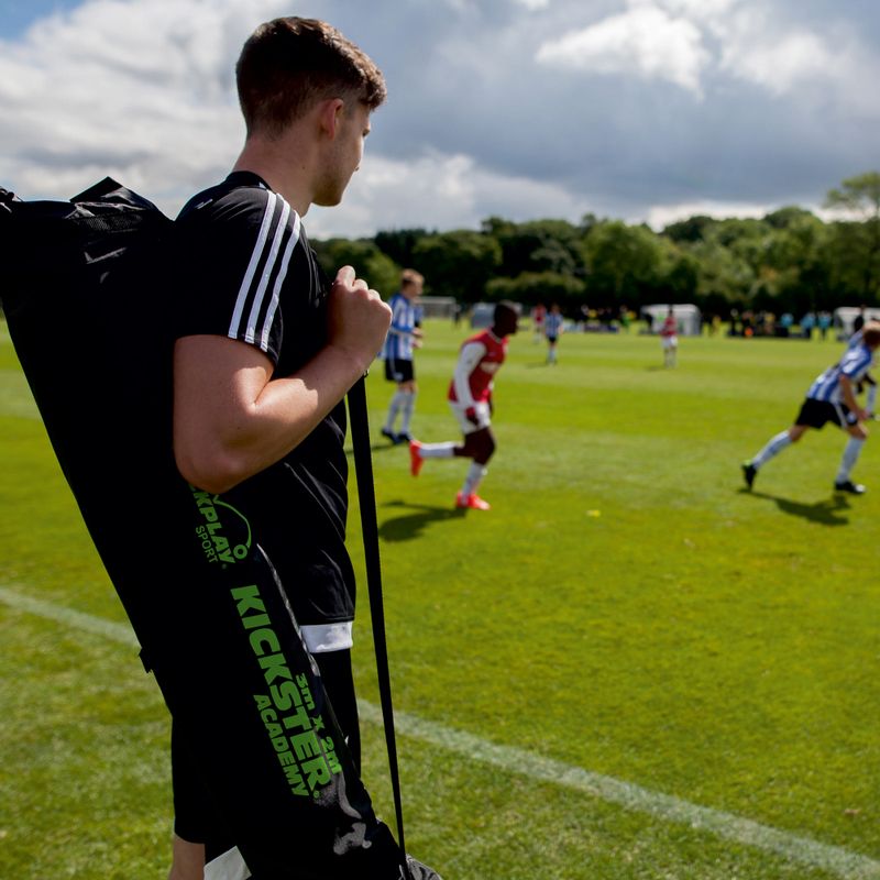 QuickPlay Kickster Academy football goal 300 x 200 cm white QP0214 6