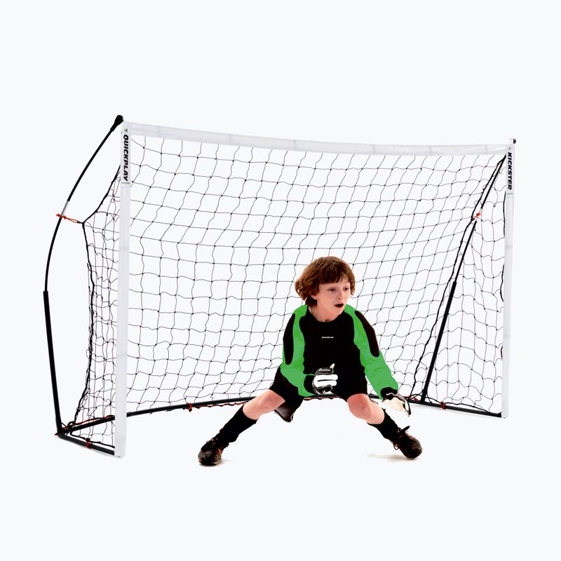 QuickPlay Kickster Academy football goal 240 x 150 cm white QP2225 4