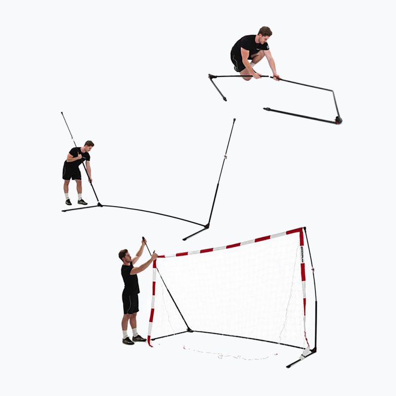 QuickPlay Handball goal 300 x 200 cm white/red 3