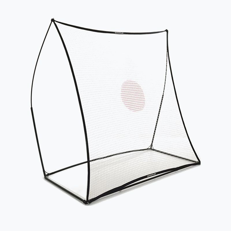 Rebounder QuickPlay Kickster Spot 210 x 210 cm white and black