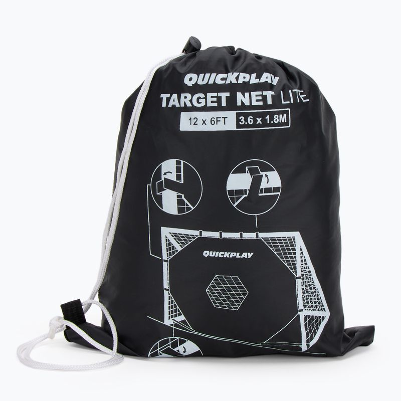 QuickPlay Target Net Light 360 x 120 cm black