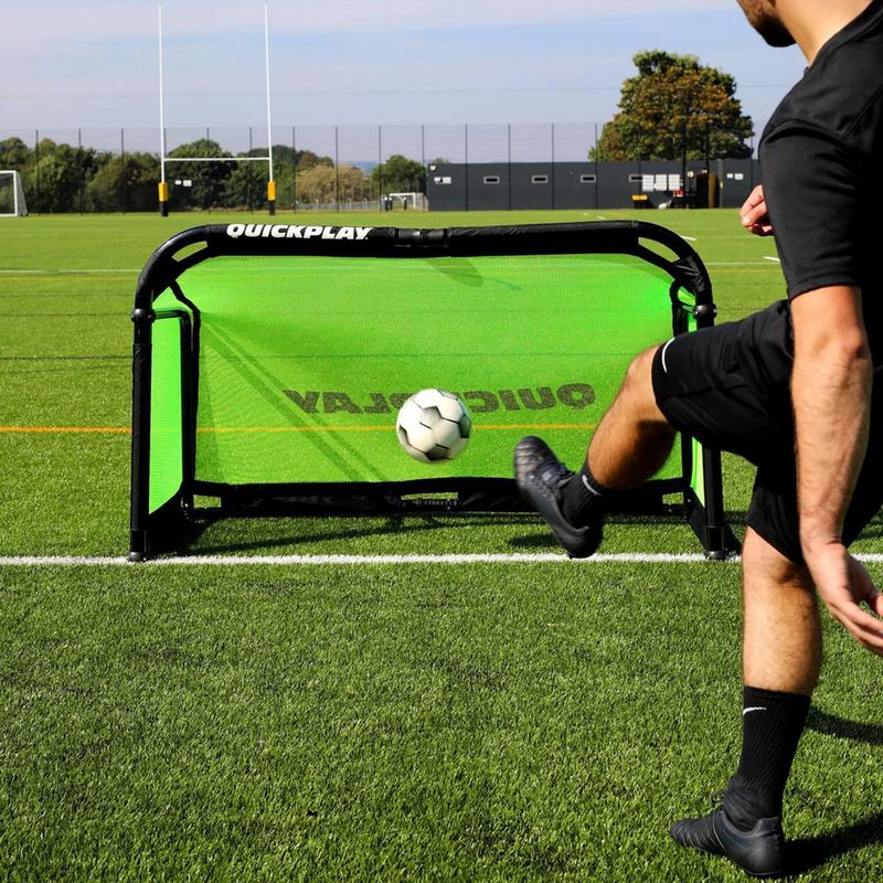 Quickplay Pro Alu Training football goal 150 x 100 cm black/green 6