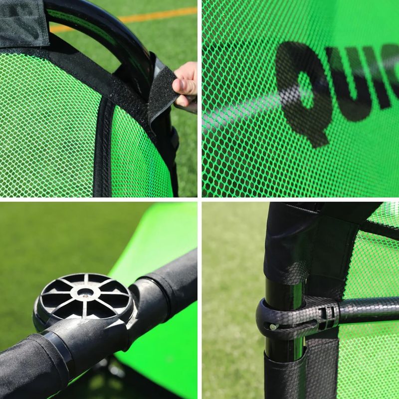 Quickplay Pro Alu Training football goal 150 x 100 cm black/green 9