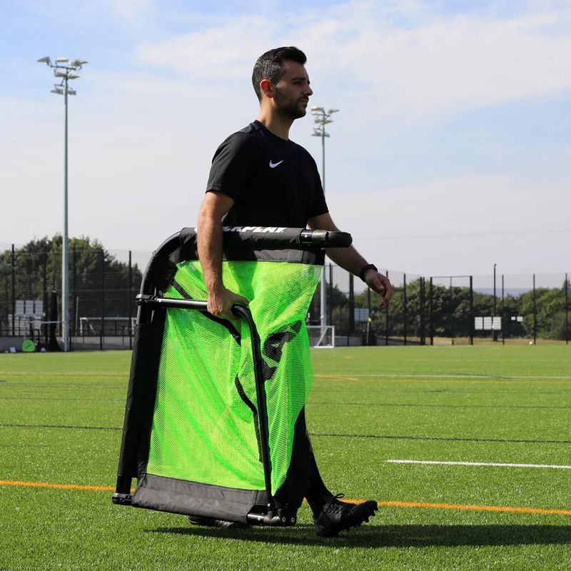 Quickplay Pro Alu Training football goal 180 x 120 cm black/green 7