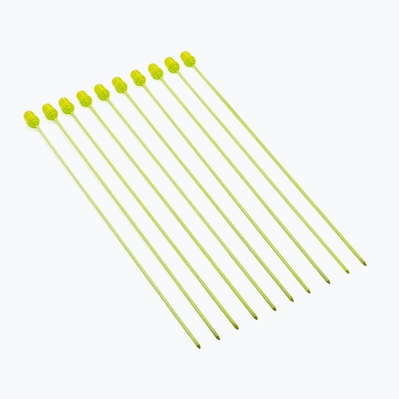 QuickPlay Agility Poles 10 training poles green