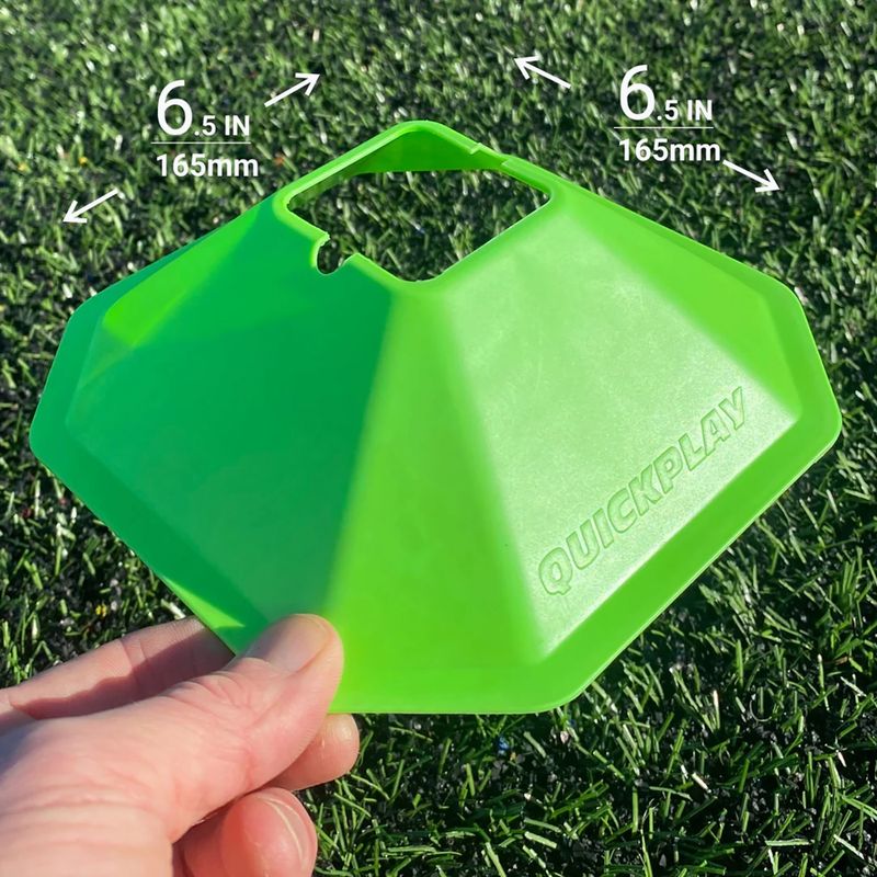 QuickPlay Training Cones 20 pcs. green 5