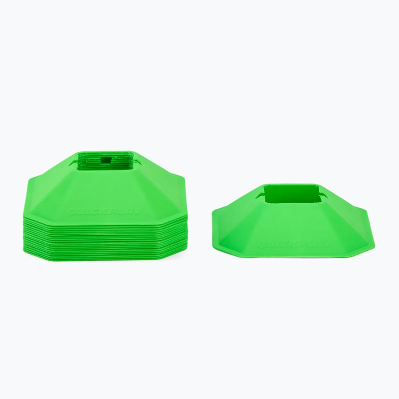 QuickPlay Mini Cones 20 training cones green
