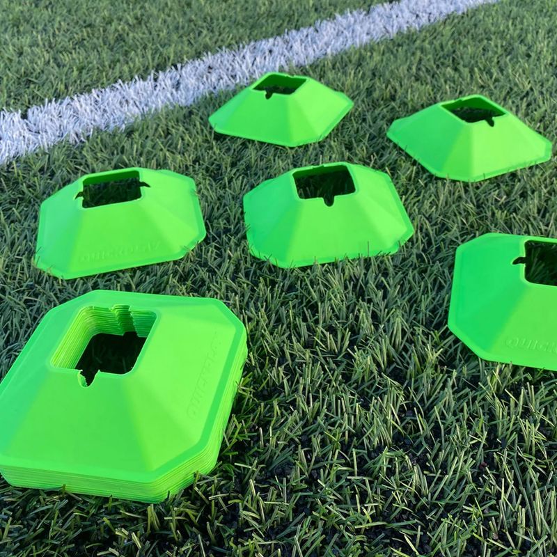 QuickPlay Mini Cones 20 training cones green 2