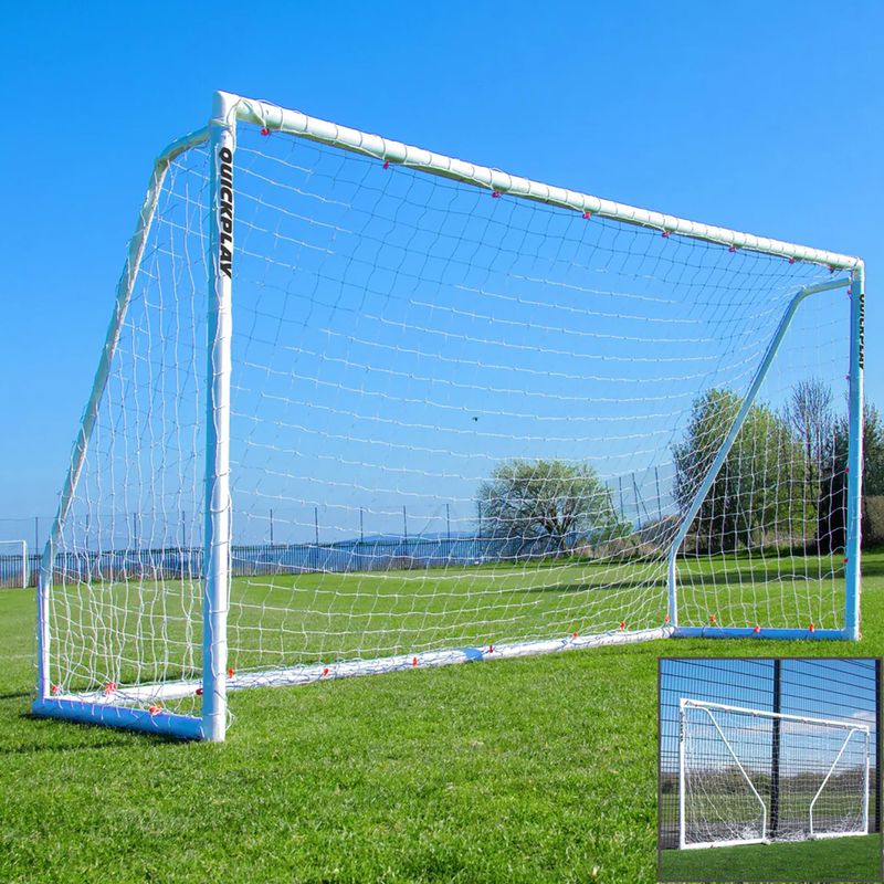 QuickPlay Q-Fold Match football goal 500 x 200 cm white 3