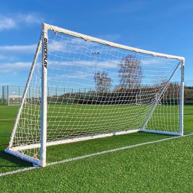 QuickPlay Q-Fold football goal 360 x 180 cm white