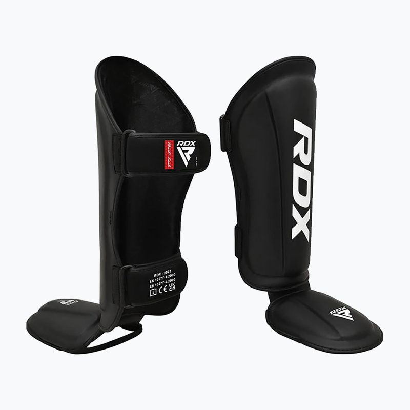 RDX T1 Shin and Instep Guards black 2