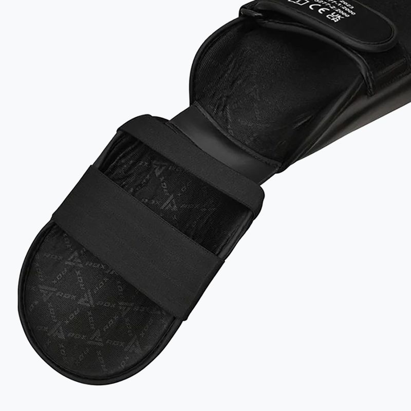 RDX T1 Shin and Instep Guards black 8