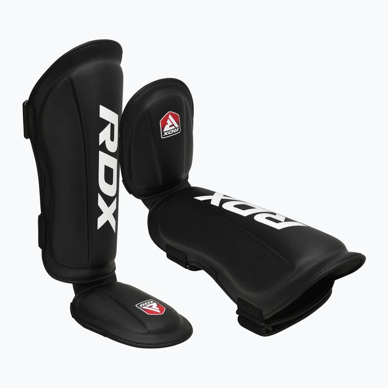 RDX T1 Shin Instep Guards tibia and foot protectors black 3