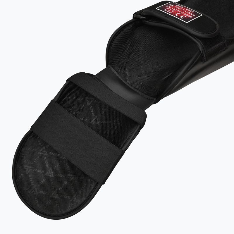 RDX T1 Shin Instep Guards tibia and foot protectors black 6