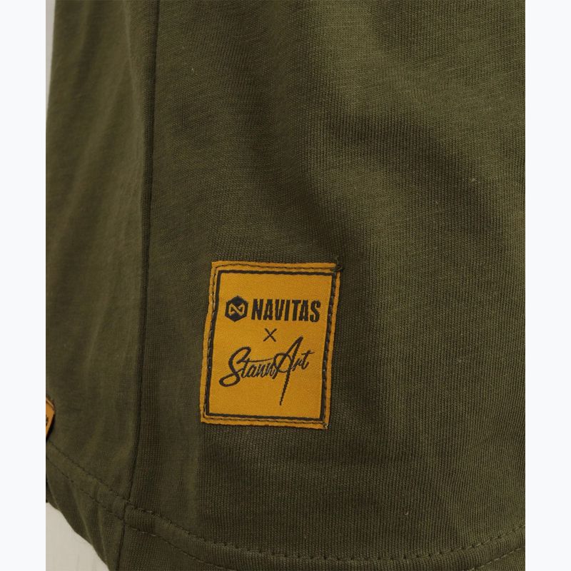 Men's Navitas Stannart Shadow Tee green 3