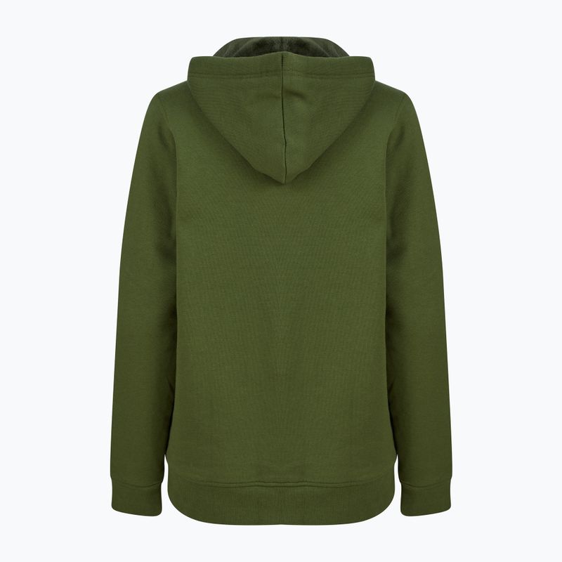 Women's sweatshirt Navitas Lily Sherpa Zip Hoody green 2