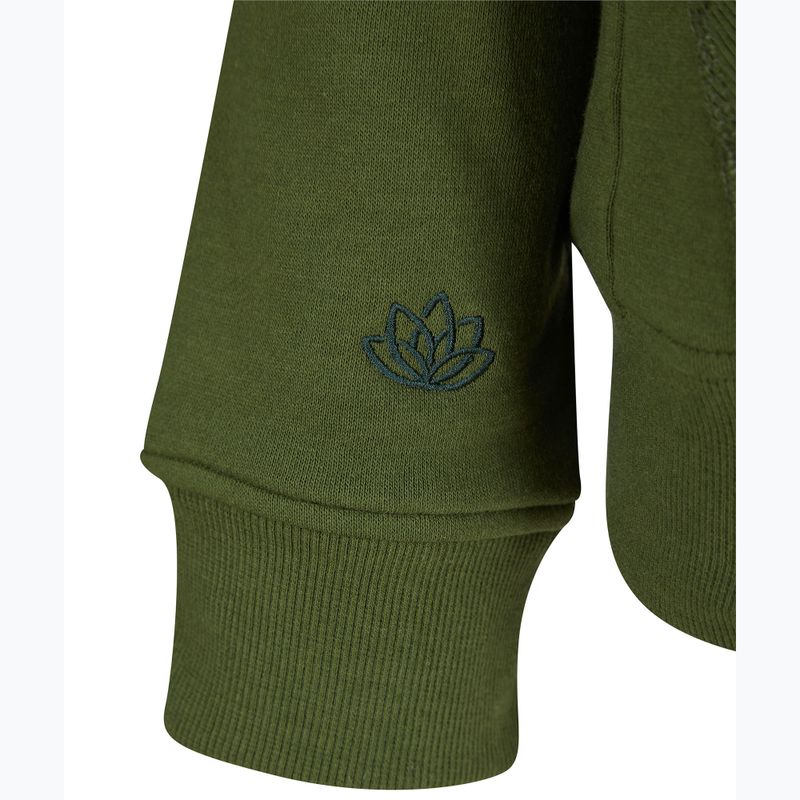 Women's sweatshirt Navitas Lily Sherpa Zip Hoody green 3