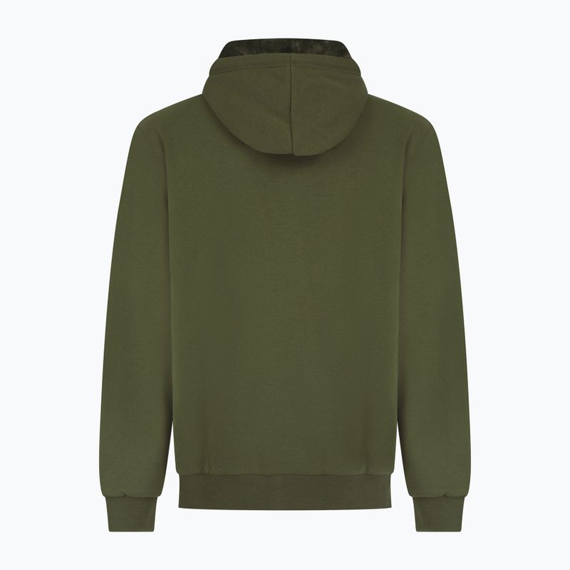 Men's Navitas Sherpa Zip Hoody green 2