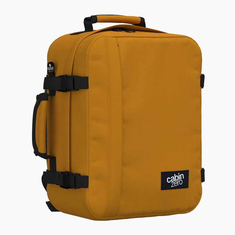 Travel backpack CabinZero Classic 28 l orange chill 2