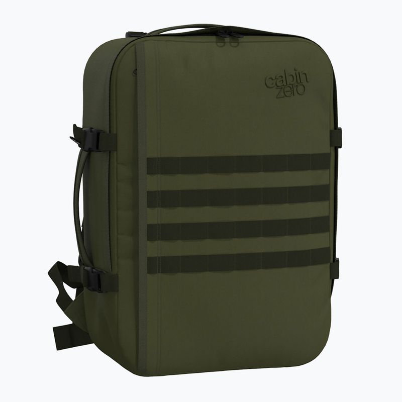 CabinZero Military 44 l green hiking backpack 2