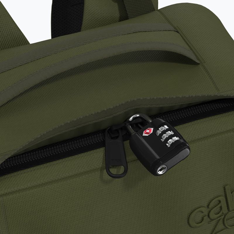 CabinZero Military 44 l green hiking backpack 8