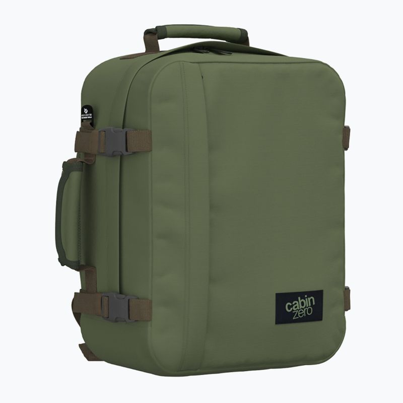 CabinZero Classic 28 l georgian khaki hiking backpack 2